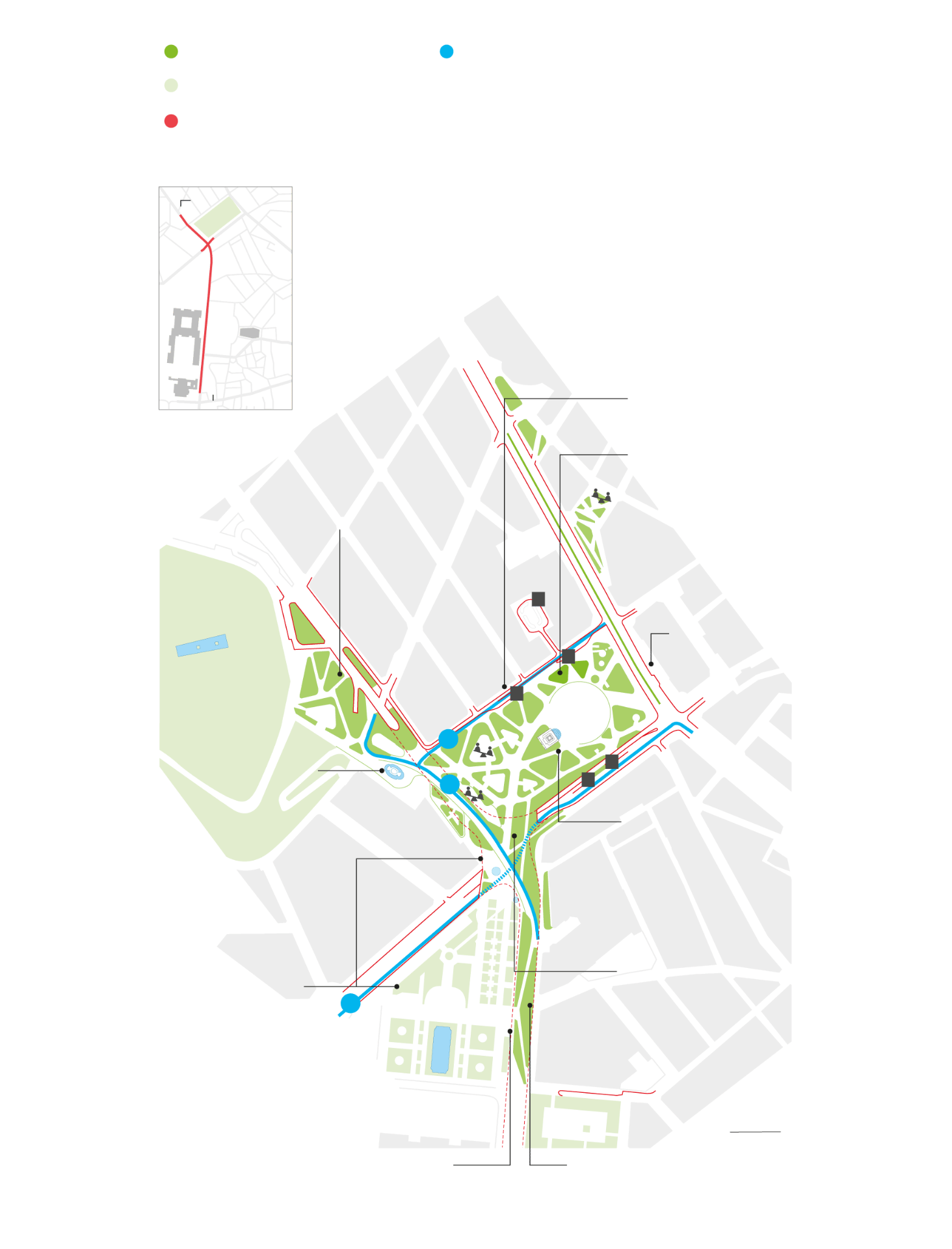 Plaza de España urban plan
