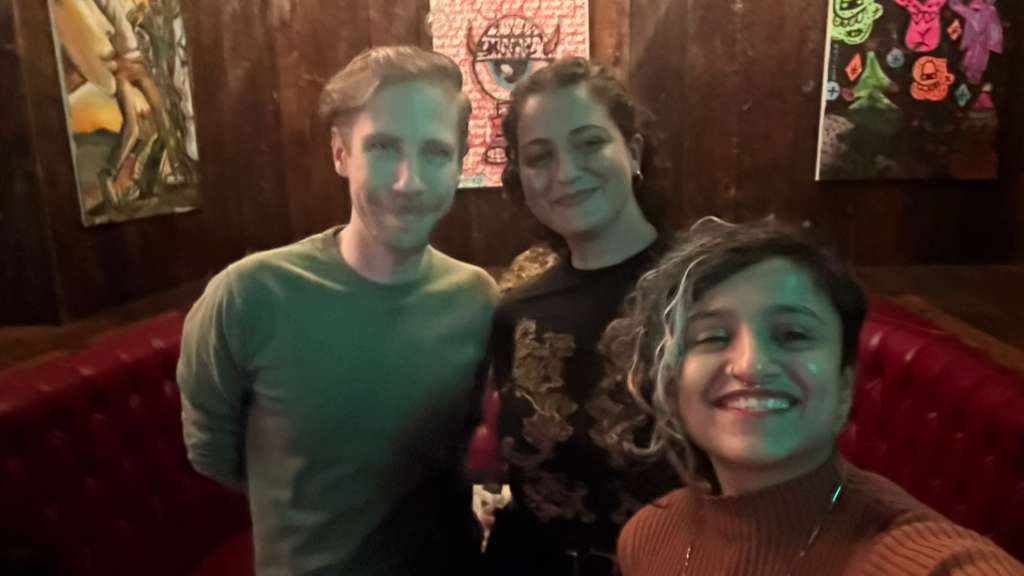 New York City meet-up moment 1