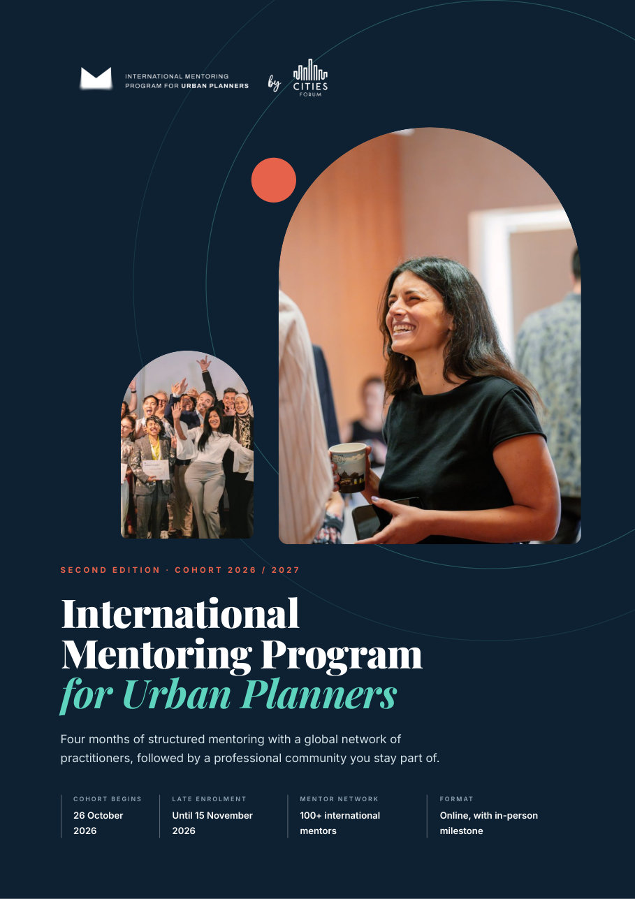 Cover of the International Mentoring Program brochure